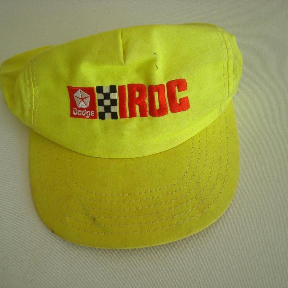 DODGE IROC SNAPBACK HAT CAP VINTAGE 00S‎ Y2K K2